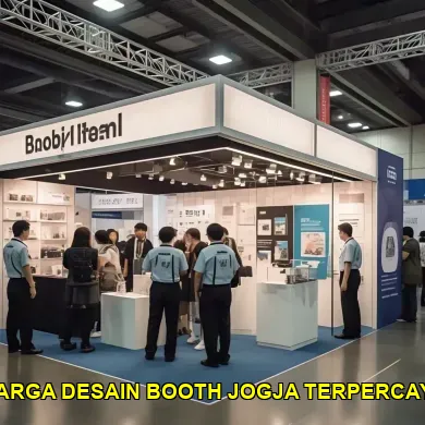 harga desain booth jogja terpercaya